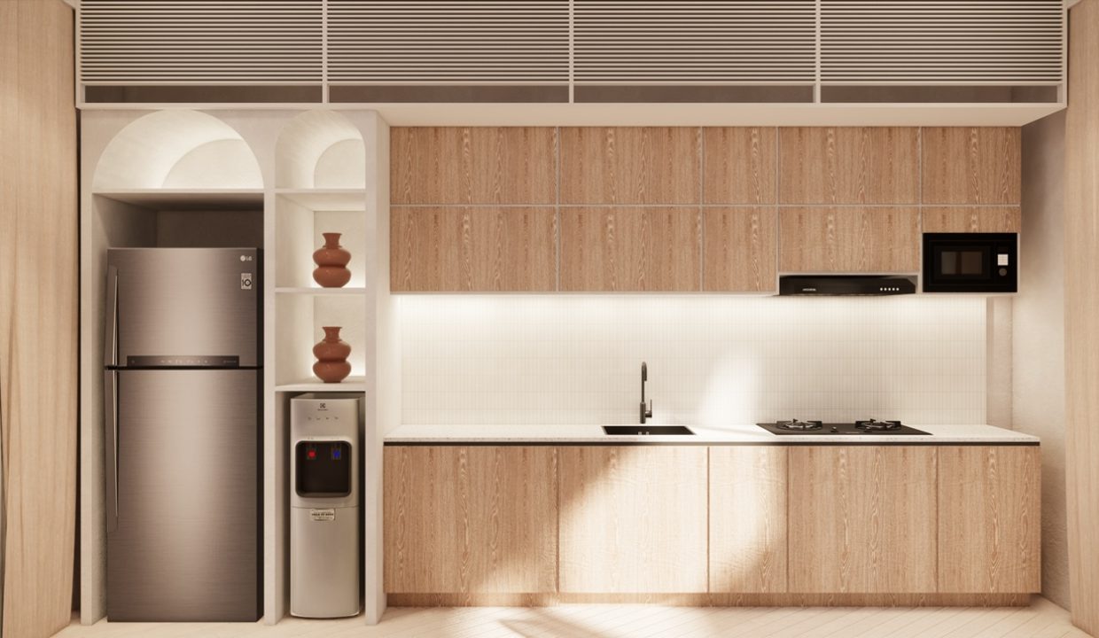 3 bedroom - kitchen resize